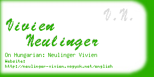 vivien neulinger business card